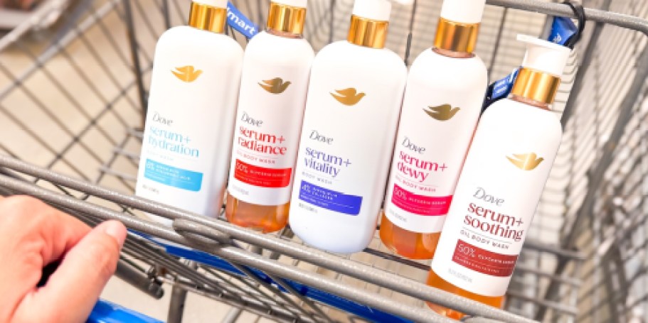 Score $2 Walmart Cash on Dove Serum+ Body Washes (Get the Spa Experience at Home for Less!)