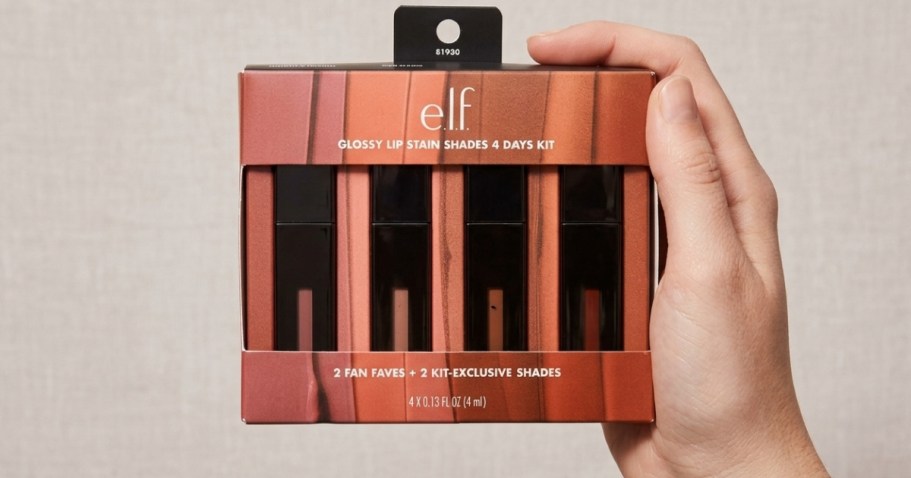 OVER 50% Off e.l.f. Lip Stain Set (Just $11.40 Shipped on Amazon!)