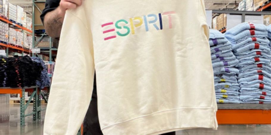 The Iconic 1980’s ESPRIT Sweatshirts Are Back at Costco for $16.99