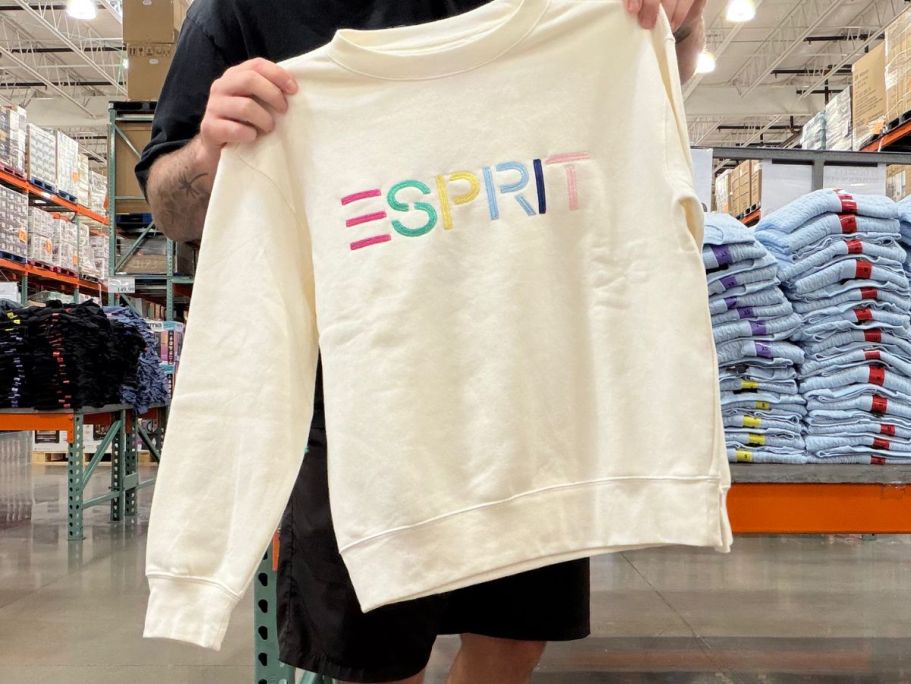 The Iconic 1980’s ESPRIT Sweatshirts Are Back at Costco for $16.99