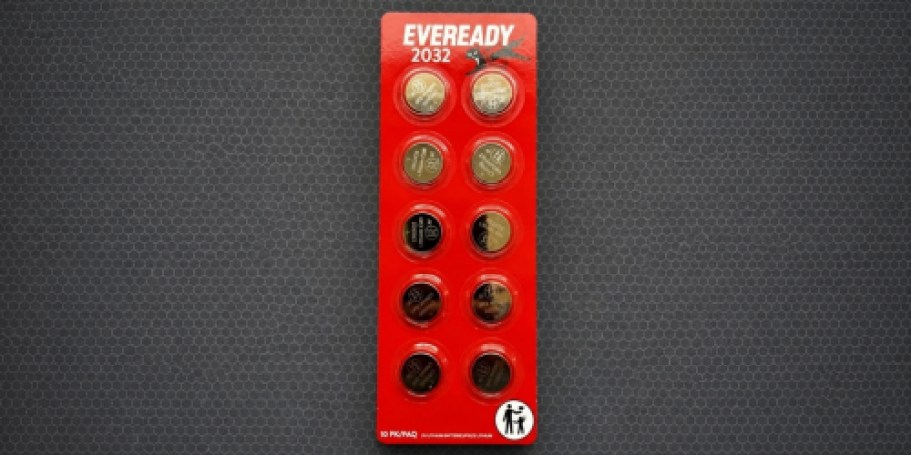 Eveready Lithium Battery 10-Pack Only $1 Shipped on Amazon