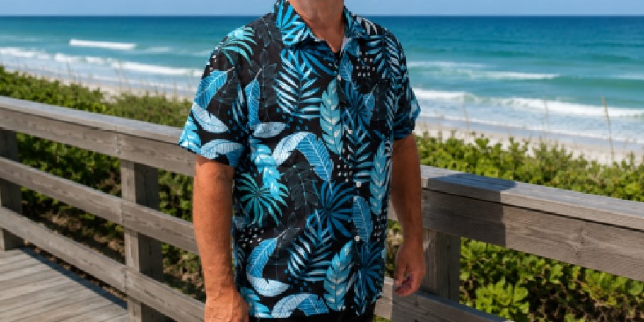 Men’s Aloha Shirts Only $7.49 on Amazon (Reg. $20)