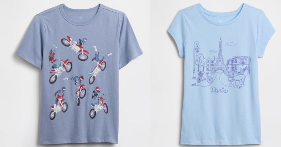 two gap kids tops