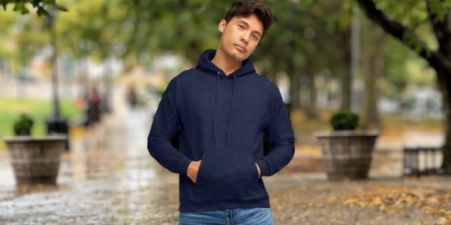 Hanes Men’s Hoodies from $8 on Amazon | Includes Big & Tall Sizes!