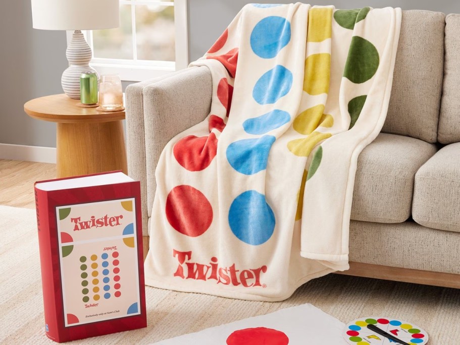 Hasbro Board Game Blankets & Collectible Box Just $19.98 on SamsClub.com
