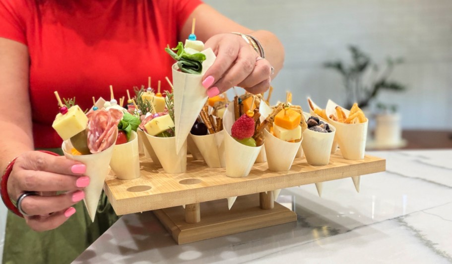 How to Make Easy Charcuterie Cones for Any Party!