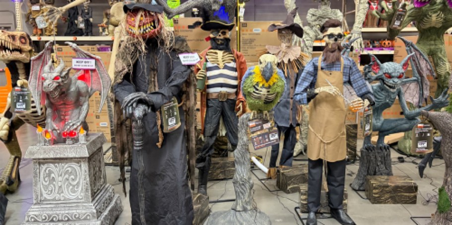 Shop Home Depot’s New Halloween Collection Now | Animatronics, Blow Molds, & More!