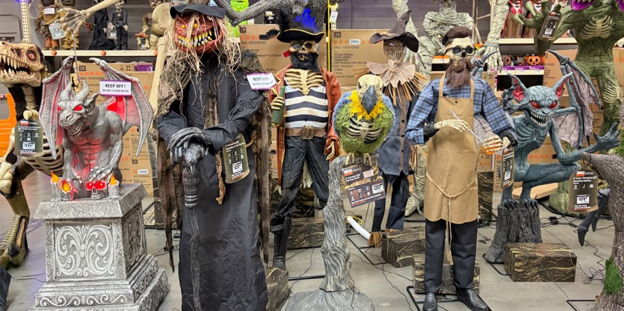Shop Home Depot’s New Halloween Collection Now | Animatronics, Blow Molds, & More!