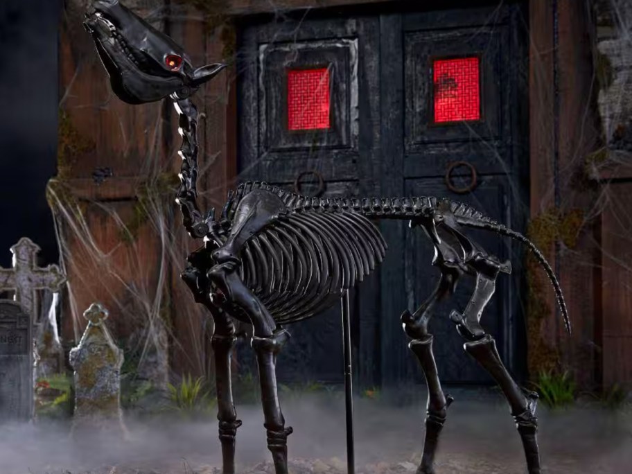 black skeleton pony 