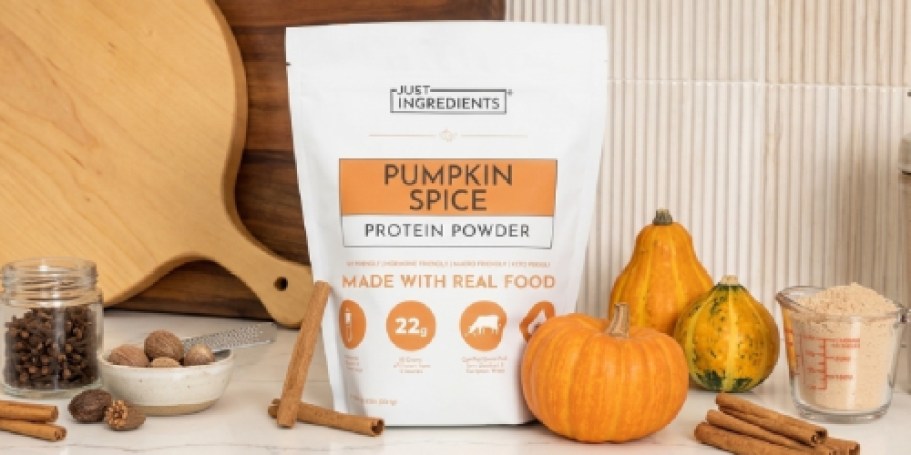 Rare Savings on Team-Fave Just Ingredients Protein Powder & Immune Supplements