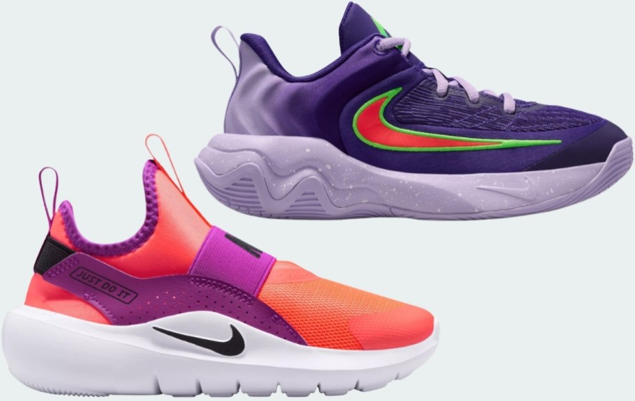 حذاء كرة السلة Nike Kids Grade School Preschool Flex Runner 4 وImortality 4 لكرة السلة