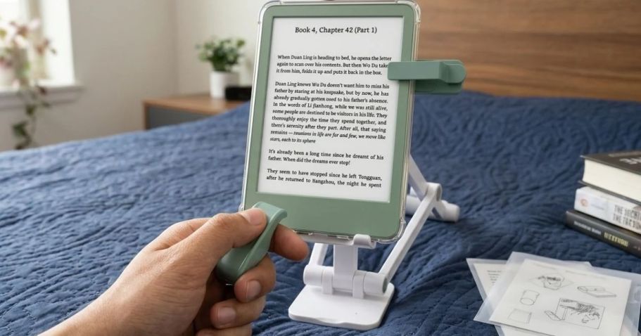 Remote Page Turner Only $4.39 on Amazon (Turn Pages Without Lifting a Finger!)