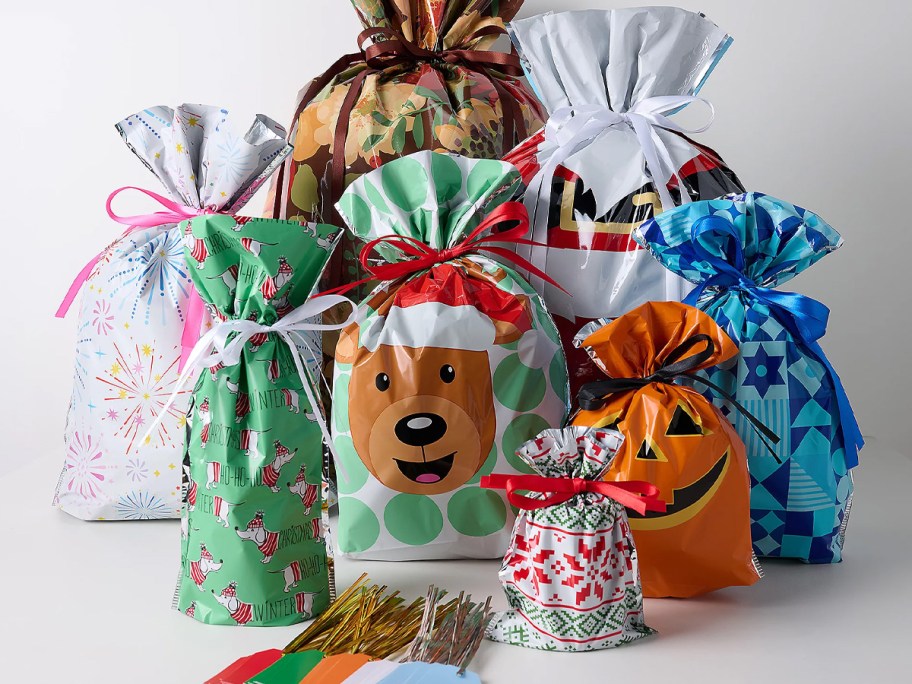 christmas and halloween bags 