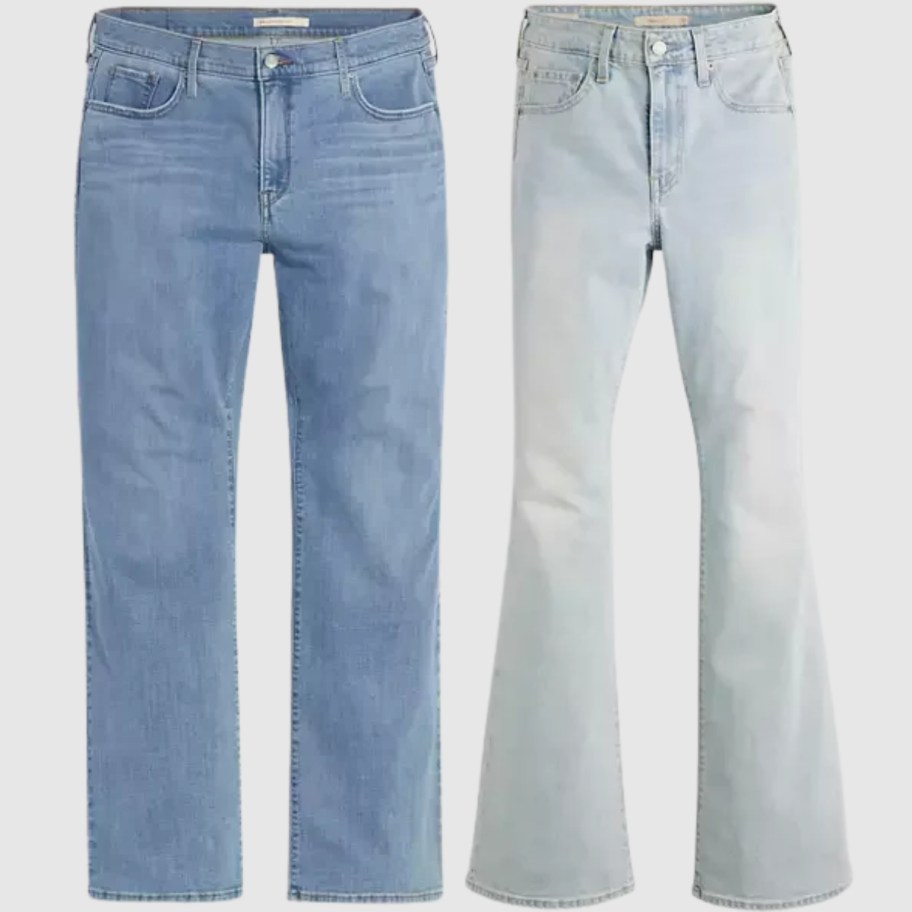 2 pair of womens jeans