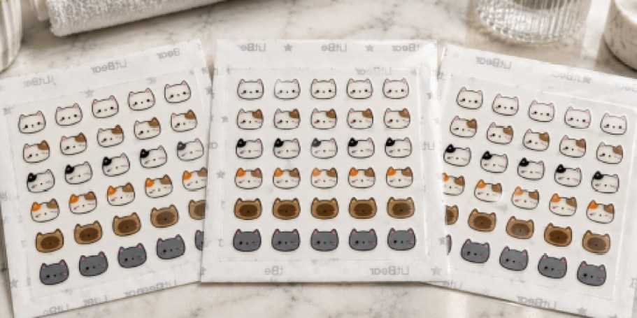 Cat-Shaped Pimple Patches 96-Count Just $3.49 Shipped on Amazon (Reg. $7)