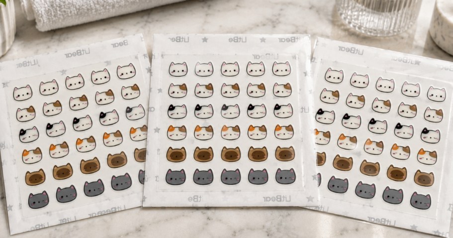 Cat-Shaped Pimple Patches 96-Count Just $3.49 Shipped on Amazon (Reg. $7)
