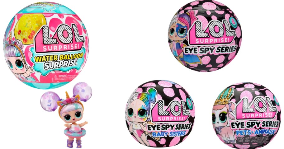 LOL Surprise Doll Capsules and doll