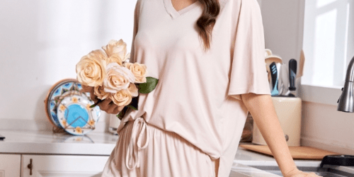 Women’s Lounge Set 2-Pack Just $19.99 on Amazon | Only $9.99 Per Outfit!