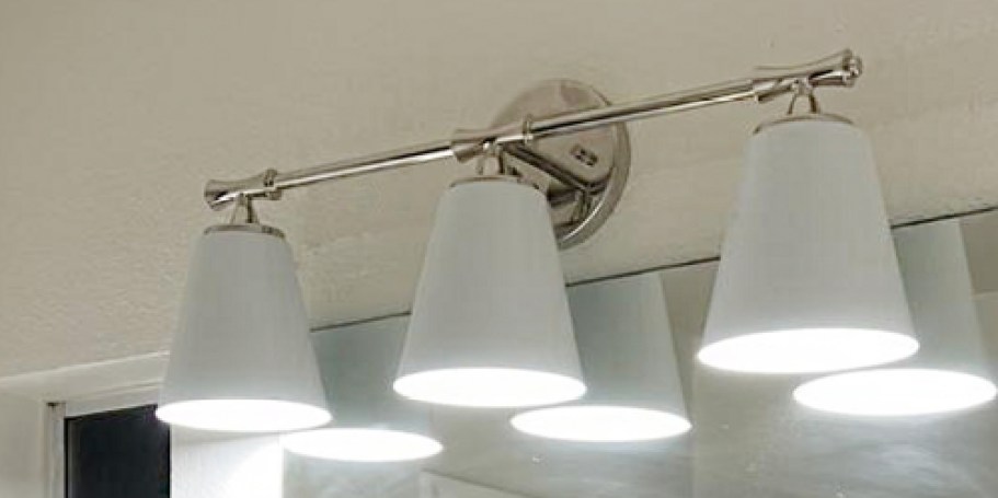 Bathroom Vanity Light Only $29 Shipped on Lowes.com (Reg. $150)