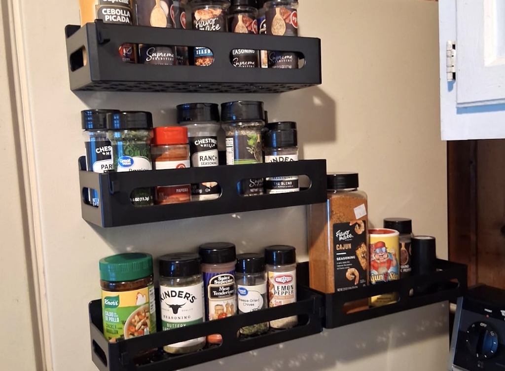 WOW! FOUR Magnetic Spice Racks Only $9.99 on Amazon