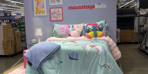 Walmart Has the Cutest New Mainstays Kids Bedding & Room Decor (Starting Under $10)