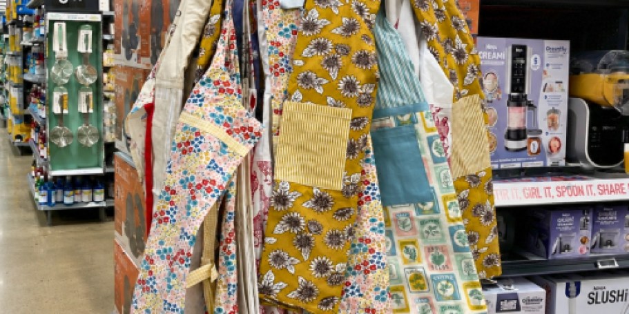 We Can’t Believe These Pretty Vintage-Style Aprons Are Under $10 at Walmart!