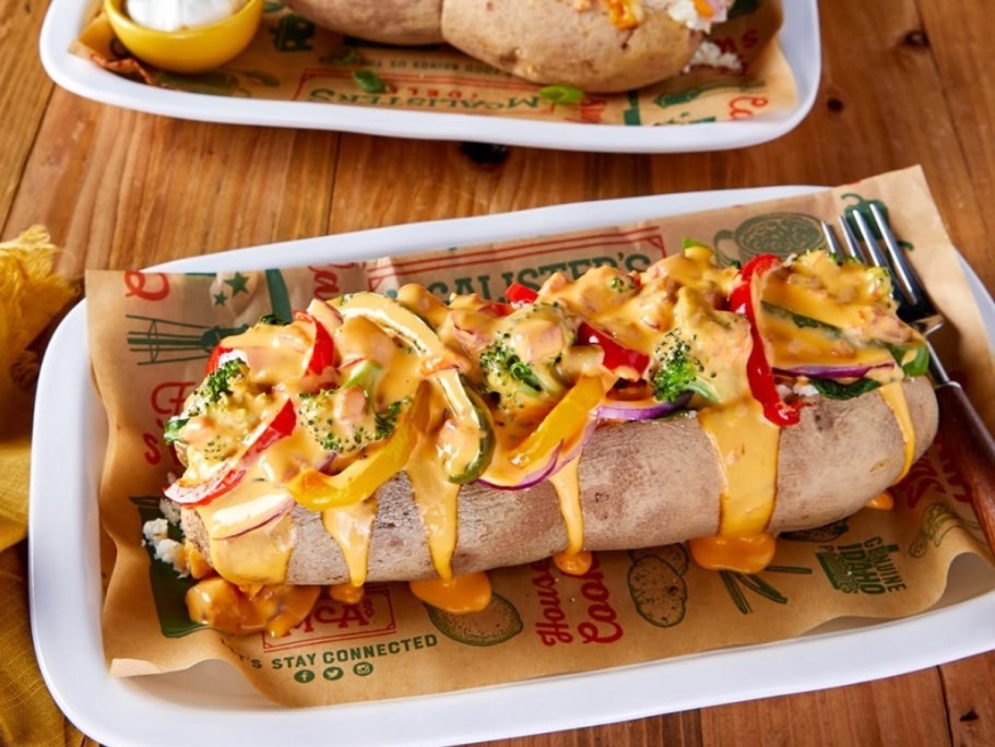 FREE McAlister’s Deli Spud in October w/ Your September Purchase
