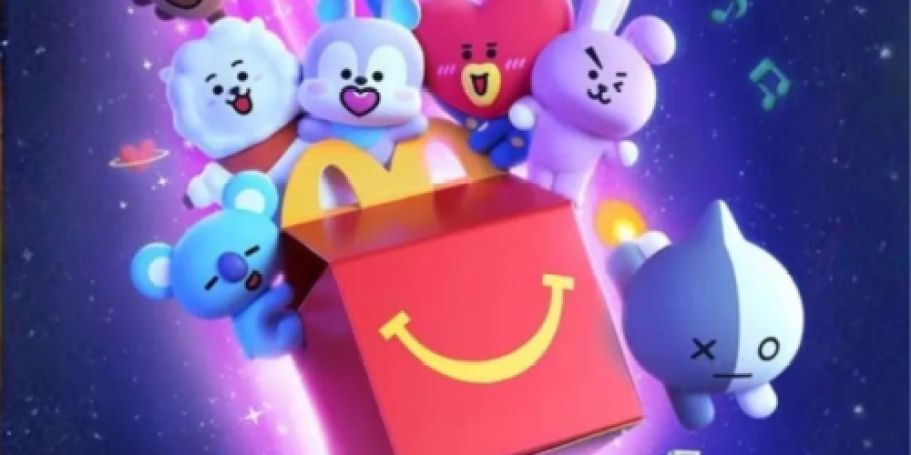 McDonald’s BT21 Happy Meal Toys Available TODAY