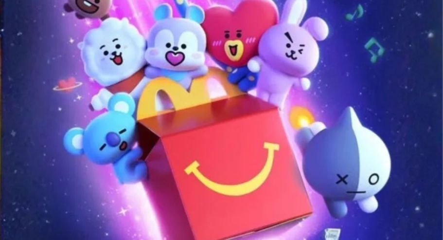 McDonald&rsquo;s BT21 Happy Meal Toys Available TODAY