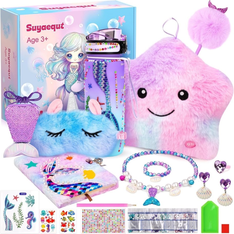 items in the mermaid gift set