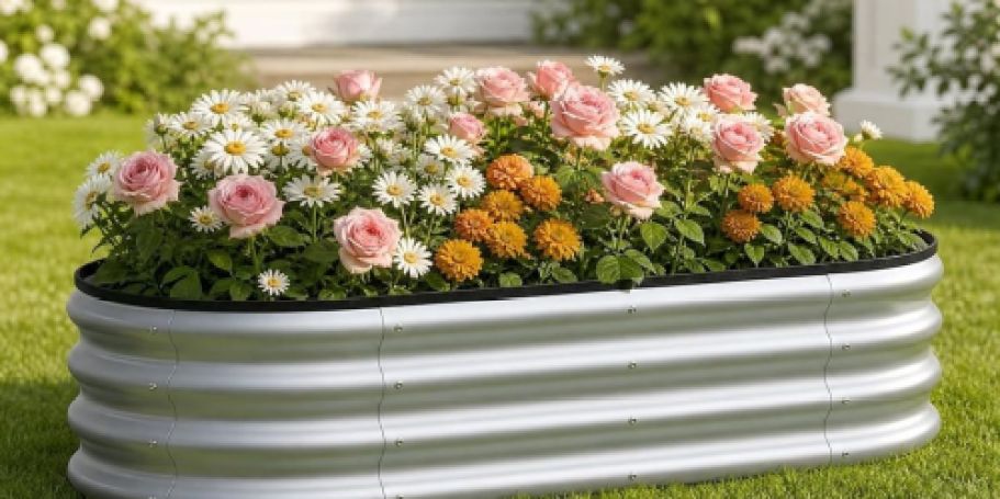 Metal Raised Garden Bed w/ Accessories Just $19.99 on Amazon (Reg. $40)