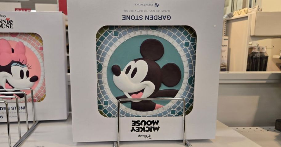 mickey mouse garden stone in store