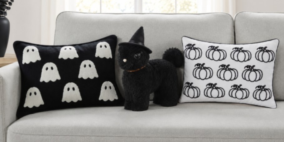 BOO-tiful New My Texas House Halloween Pillows & Doormats Just Dropped at Walmart