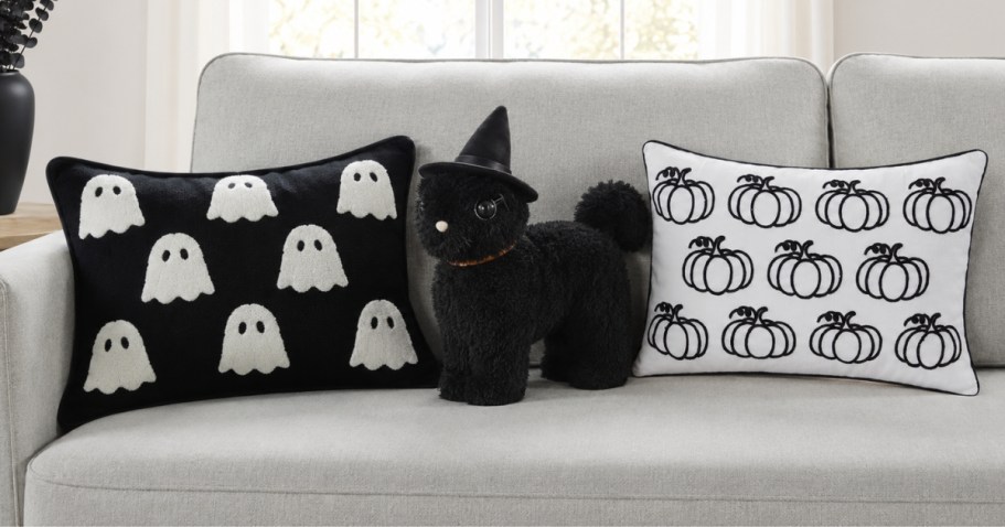 BOO-tiful New My Texas House Halloween Pillows & Doormats Just Dropped at Walmart