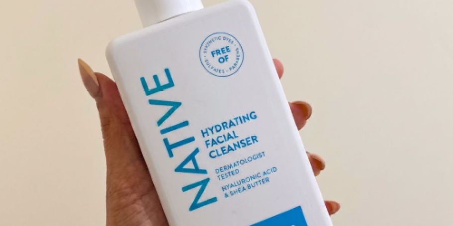 TWO Native Facial Cleansers Only $7 on Walmart.com (Reg. $20)!