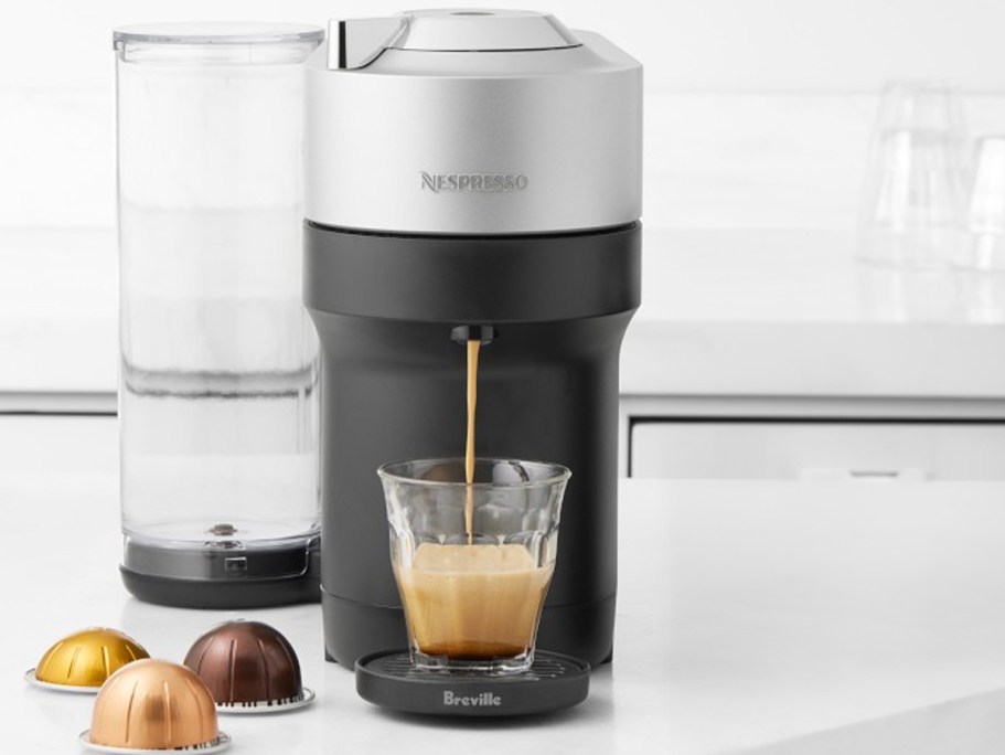 Nespresso Vertuo Pop+ Deluxe Coffee Maker w/ Free Pods from $74.98 Shipped (Reg. $149)