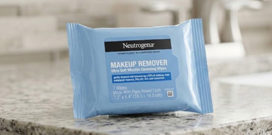 Neutrogena Makeup Remover Wipes 7-Count Only $1.40 Shipped on Amazon