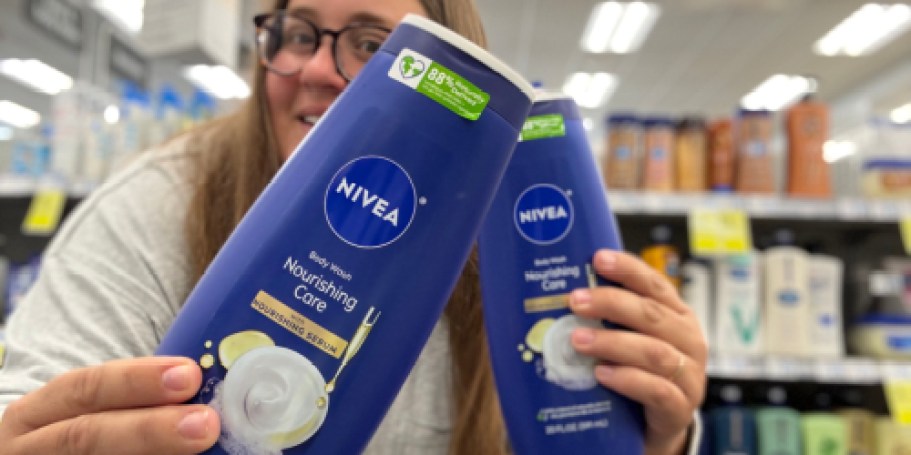NIVEA & NIVEA MEN Body Washes from $1.49 Each After Stackable CVS Rewards & Coupon