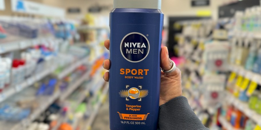 Hot CVS Deal: NIVEA & NIVEA MEN Body Washes from $1.49 Each After Rewards & Coupon
