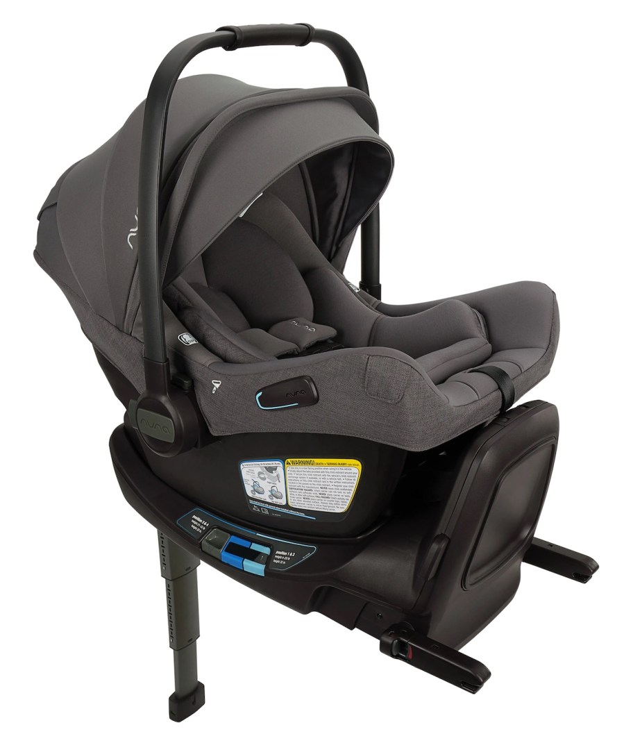 stock photo of gray nuna car seat