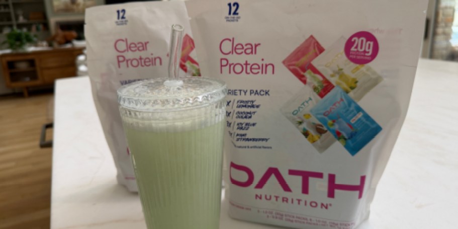 Surprise! Amazon Extended This OATH Clear Protein Powder Deal (Over 40% Off!)
