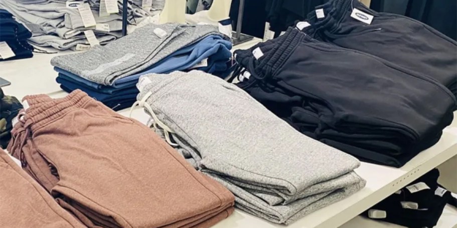 Old Navy Sweatshirts, Pants, & Shorts from $7.49