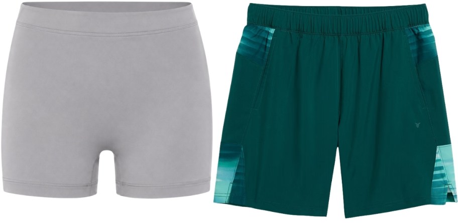womens bike shorts and mens shorts