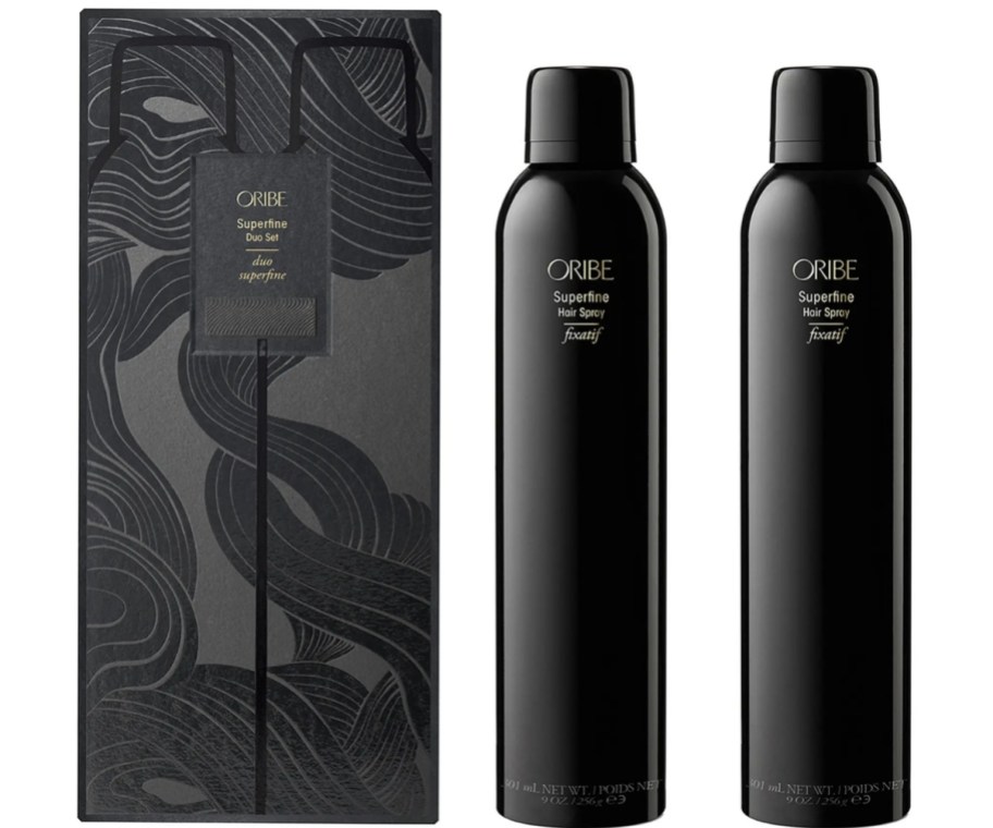 two pack of hair spray mist