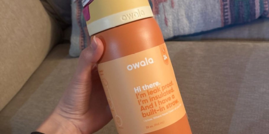 Owala Free Sip 32oz Water Bottles from $22 on Amazon (Reg. $35)