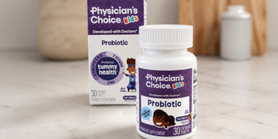 Physician’s Choice Kids Probiotics 1 Month Supply Only $6.51 Shipped on Amazon