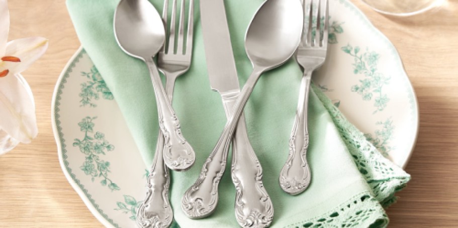 Pioneer Woman 20-Piece Flatware Set Just $22.97 on Walmart.com