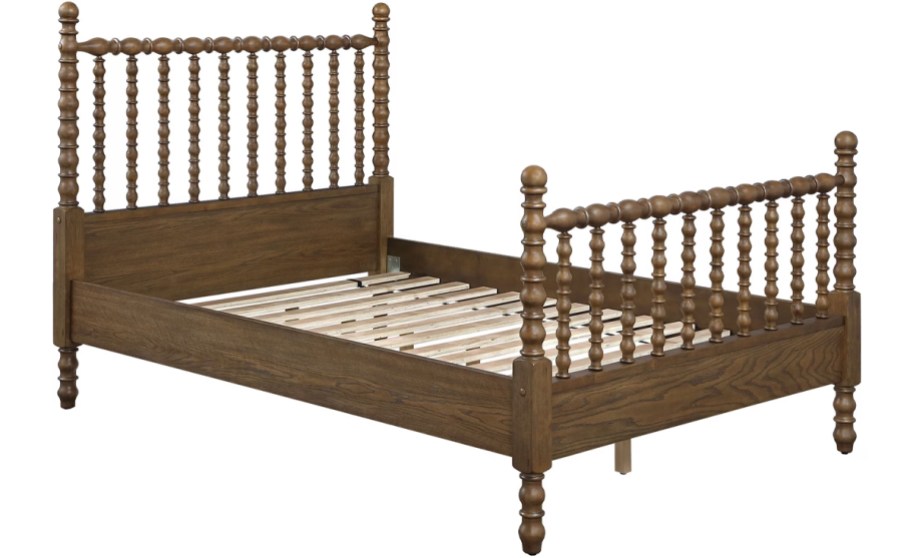 wood bed