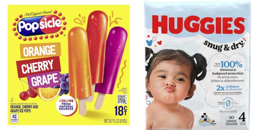 popsicle box and huggies 