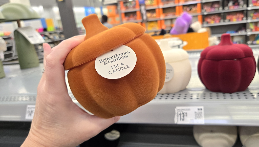 Walmart pumpkin candles